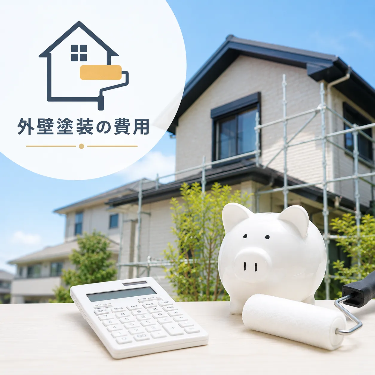 外壁塗装の費用はいくら?相場や内訳、費用を抑えるポイントを解説